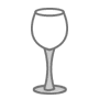 Bordeaxwijnglas