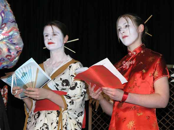 Two ladies of the chorus