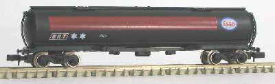 TEA bogie tank in Esso black livery
