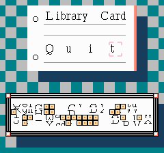DvD's Font - Naming Screen