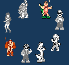 character selection