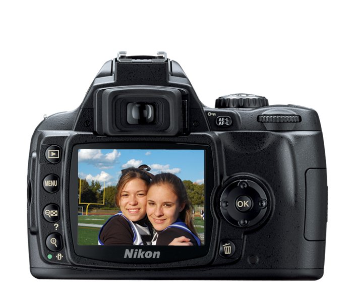 Nikon D40 Back