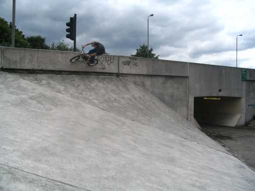 Will wallride the big one - photo by Cord