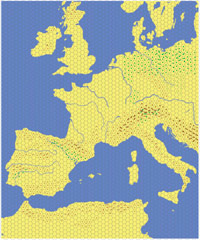 European battle maps