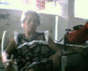 lola sitting as a do�a...
