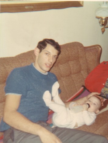 Catherine Gayle's first Christmas.&nbsp; December 1969