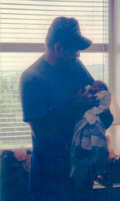 Dad and William.&nbsp; 8-3-96