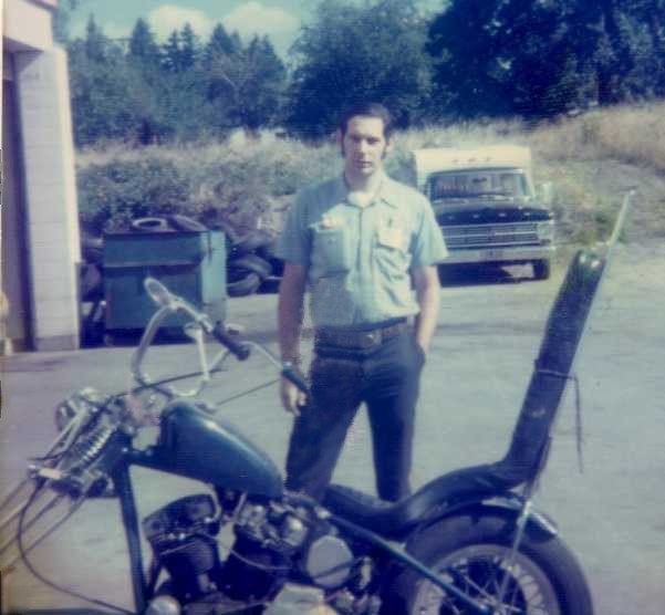 Dad with motorcycle