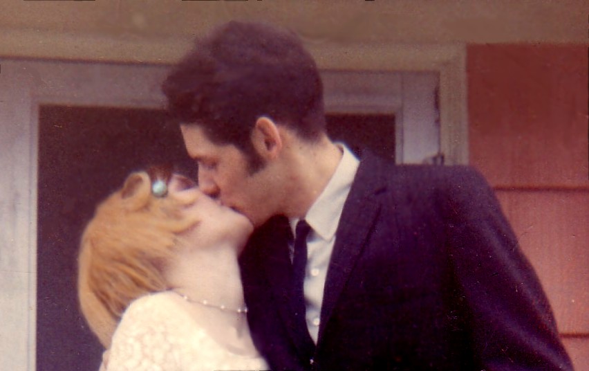 Mom and Dad's Wedding Day.&nbsp; March 1968