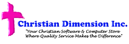 VISIT THE&nbsp; Christian Dimension SOFTWARE&nbsp; INC. WEB SITE