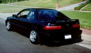 A rear angle shot with the new Sebring exhaust
