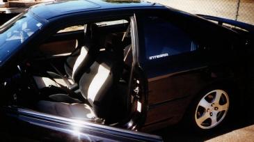The integra has a two toned interior, because it is a Special Edition