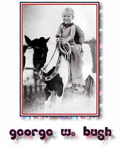 George W. Bush as a child