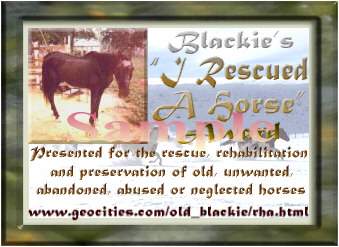 Click this award to visit Blackie's award page