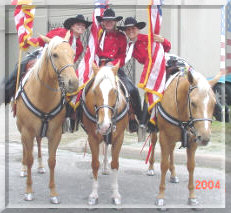 Micki & Snowy with friends, 2004