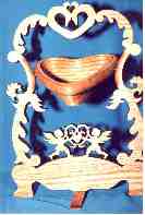 Large Heart with Cupids