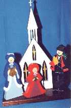 Christmas Carolers Centerpiece