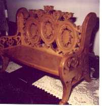 Victorian Doll Bench