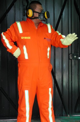 Overol con reflejantes