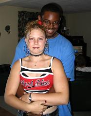 Me posing with my good friend