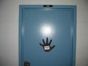 The door to my room.