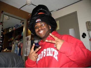 Me in my new big hat