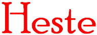 Heste