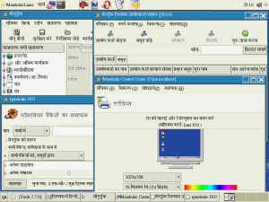 Mandrakelinux in Hindi, A snap shot