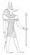 The Protector God Anubis