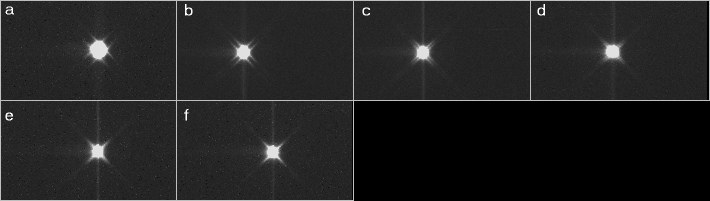 immagini di diffrazione della crociera
