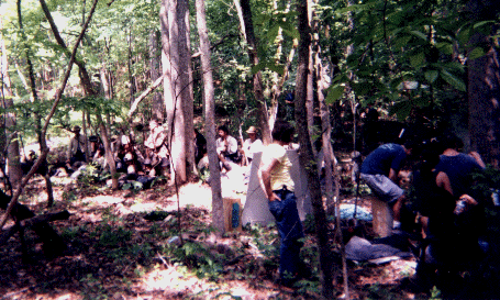 Wicked Spring Film set
