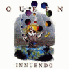 1. Innuendo  [6:31]2. I'm Going Slightly Mad  [4:22]3. Headlong  [4:38]4. I Can't Live With You  [4:33]5. Don't Try So Hard  [3:39]6. Ride The Wild Wind  [4:42]7. All God's People  [4:21]8. These Are The Days Of Our Lives  [4:15]9. Delilah  [3:35]10. The Hitman  [4:56]11. Bijou  [3:36]12. The Show Must Go On  [4:35]Not on the album:Lost Opportunity  [3:52]I'm Going Slightly Mad, Don't Try So Hard, The Hitman and Bijou were all edited on the vinyl release (actually, all tracks are slightly edited on the vinyl)