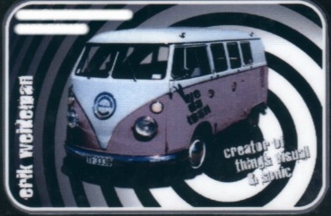 Erik's Business Card - This is so Erik!