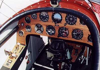 A beautiful cockpit
