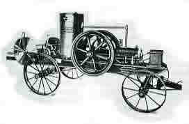 Eagle saw rig with engine