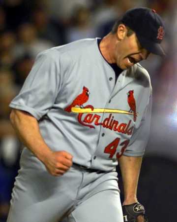 Veres reacts after the game 3 win in NY.