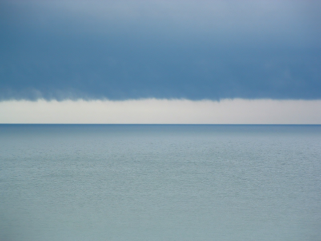 Dark Clouds Gathering over Dublin Bay