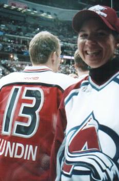 Amanda and Mats Sundin