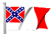 The third national flag was adopted March 4, 1865, just before the fall of the Confederacy