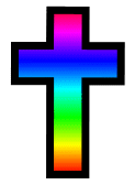 Rainbow cross