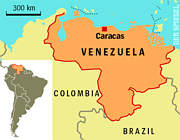 Earth Stewards: Map of Venezuela