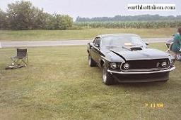 Vintage Mustang.