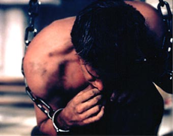 Angel Chained and Tortured in Buffy