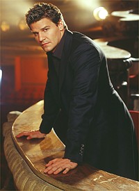 David in Black suit