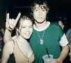 Brendan Ferh and Majandra Delfino at the Crashdown Party