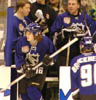 Brendan in NHL all star hocky game