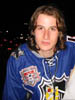 Brendan in NHL all star hocky game