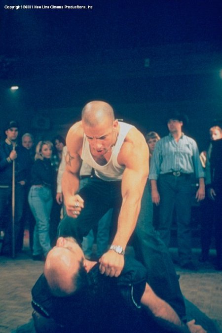 Vin beating the crap out of someone in the Knocka round guys