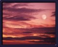 Moon and Sunset