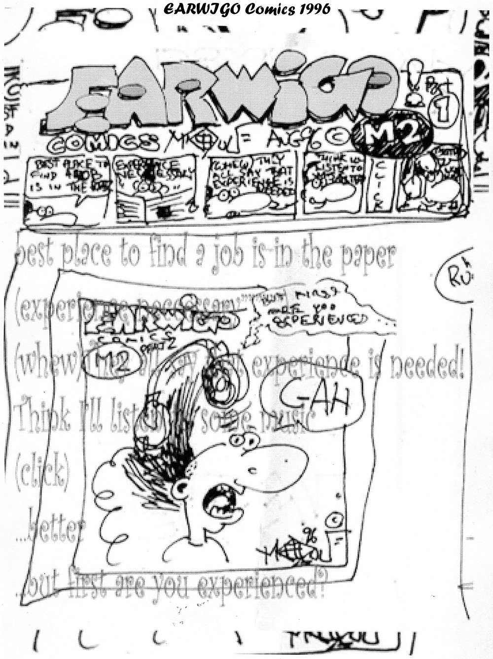 earwigo short comic 1 